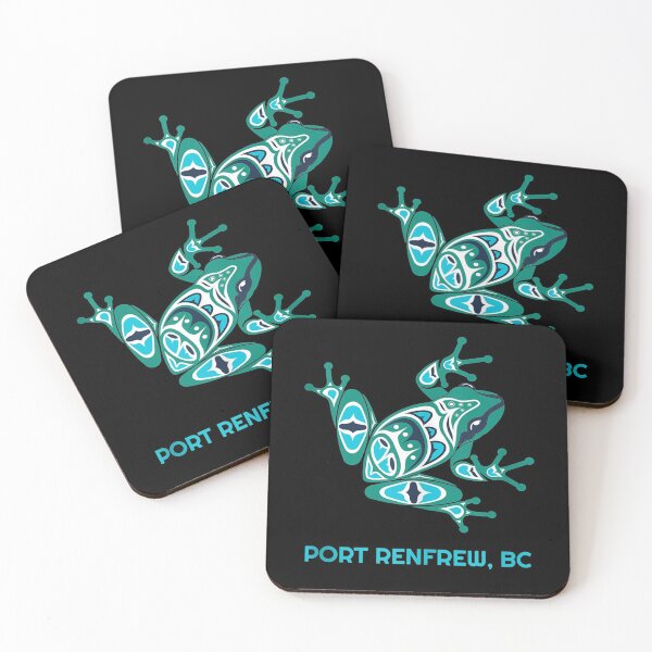 Item preview, Port Renfrew British Columbia Frog Native Pacific NW Tank Top designed and sold by AdonisShop.