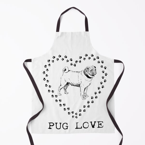 Item preview, Pug Love Heart of Paws designed and sold by Brandon Batie.
