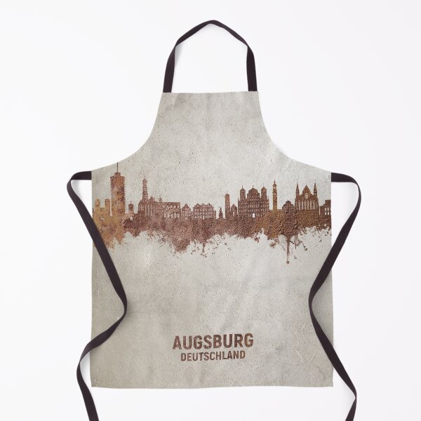 Artikelvorschau, Augsburg Germany Skyline entworfen und verkauft von ArtPrints.