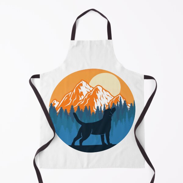 Item preview, Labrador Dog Silhouette Sunset Mountain Forest labrador lover designed and sold by alaechamlal.