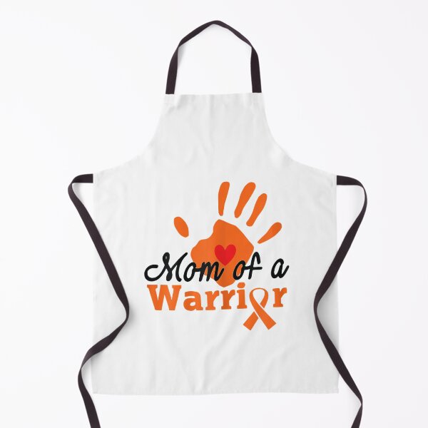 Item preview, Mom of a Warrior Handprint Leukemia Cancer Support Squad designed and sold by GerdaShop.