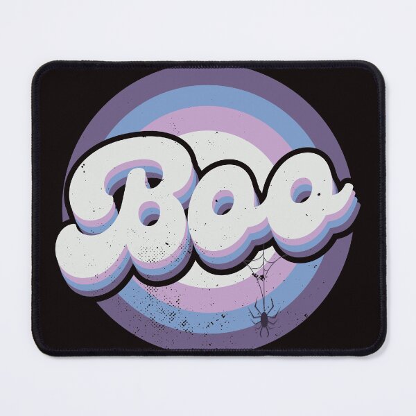 Item preview, retro boo designed and sold by justplainwords.