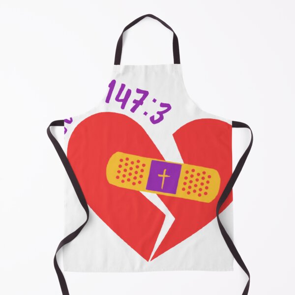 Item preview, HE Heals the Broken Hearted (Psalm 147:3) designed and sold by BLYFTD.