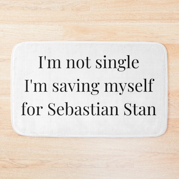 Item preview, i'm not single i'm saving myself for sebastian stan designed and sold by LannisterOnMars.