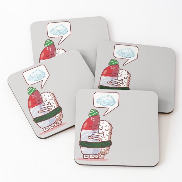 Item preview, Surf Clam Negeri Sushi Hugs Wasabi Japanese, Clamshell designed and sold by Sweeettfriday.