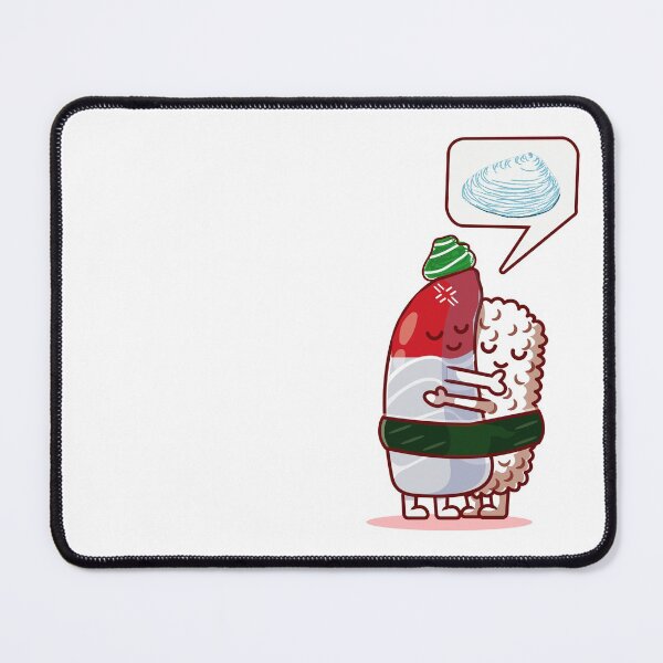 Item preview, Surf Clam Negeri Sushi Hugs Wasabi Japanese, Clamshell designed and sold by Sweeettfriday.
