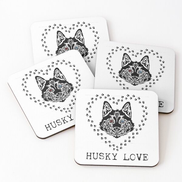 Item preview, Husky Love Heart of Paws designed and sold by Brandon Batie.