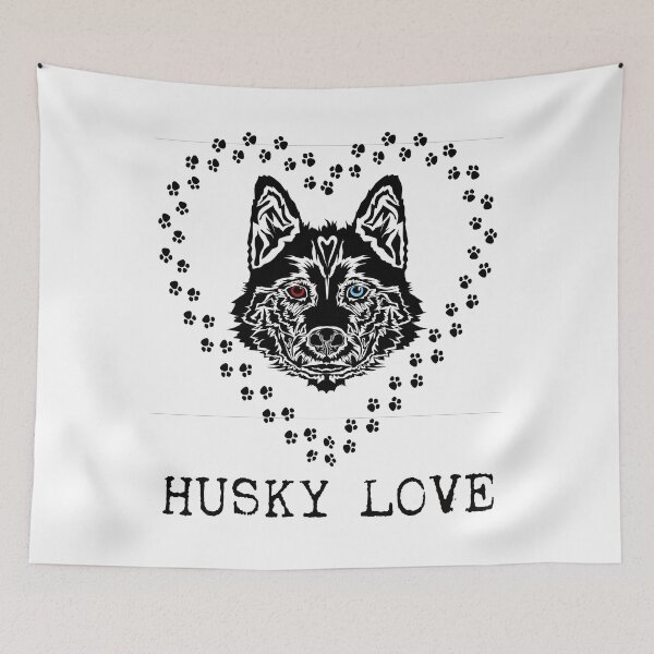Item preview, Husky Love Heart of Paws designed and sold by Brandon Batie.