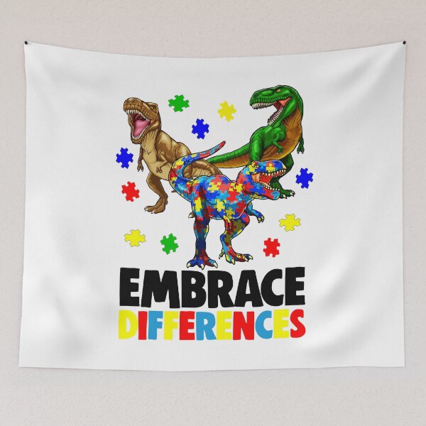 Item preview, Embrace Difference Autism designed and sold by Bendthetrend.