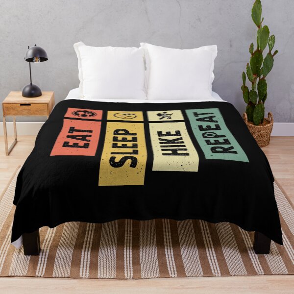 Item preview, Eat Sleep Hike Repeat designed and sold by Prince - Bestseller ★★★★★.