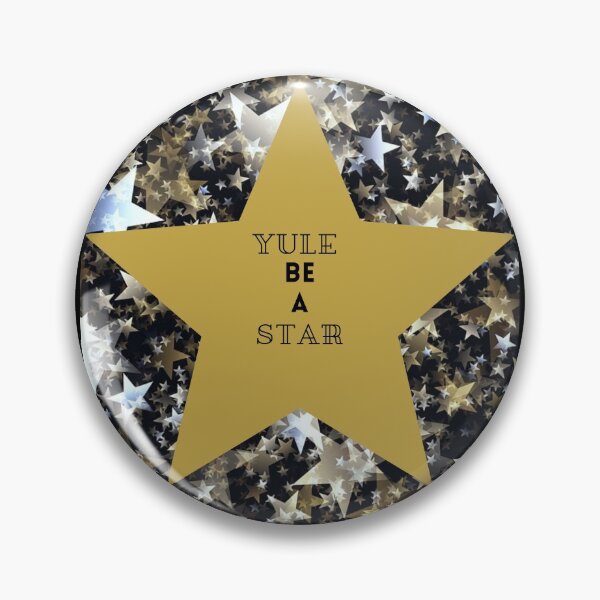 Item preview, Yule Be A Star Festive Funny Design designed and sold by TheWorldofYvonneMarrs.