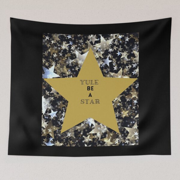 Item preview, Yule Be A Star Festive Funny Design designed and sold by TheWorldofYvonneMarrs.