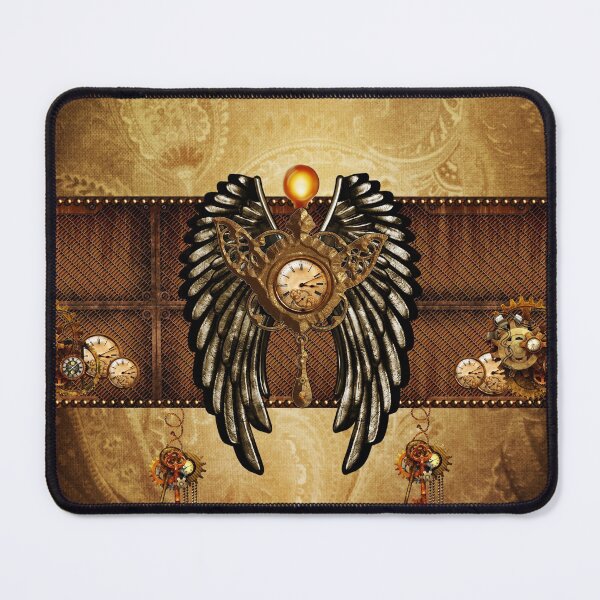 Item preview, Steampunk clock with wings designed and sold by nicky2342.