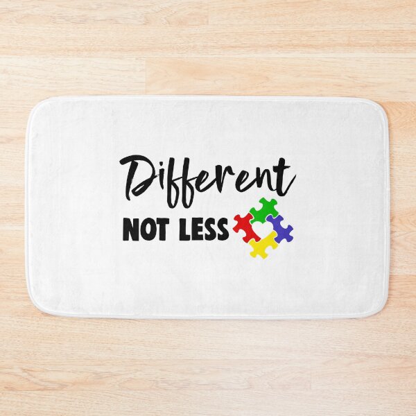 Item preview, Different Not Less Autism Awareness designed and sold by Bendthetrend.