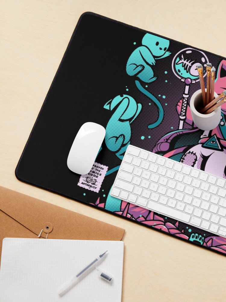 Alternate view of Nekomancer Mouse Pad