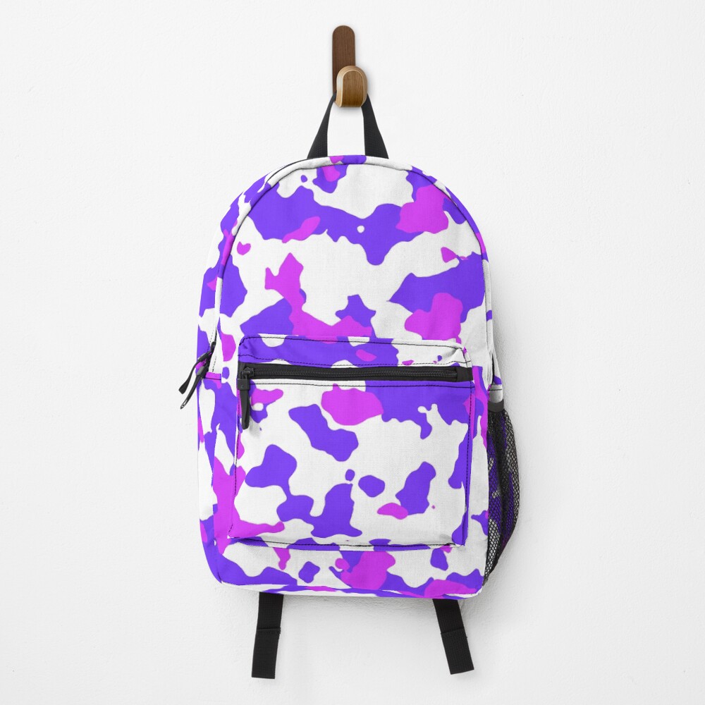 White camo 2025 pink backpack