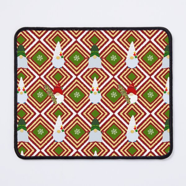 Item preview, Christmas cute gnome seamless pattern designed and sold by AnyMage.