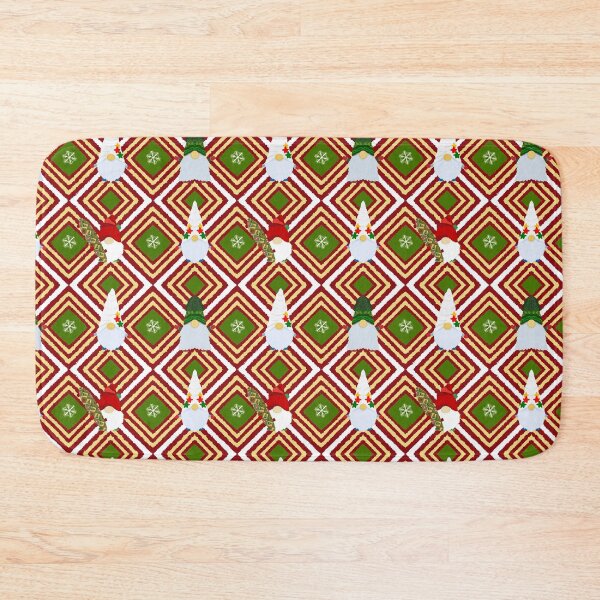 Item preview, Christmas cute gnome seamless pattern designed and sold by AnyMage.