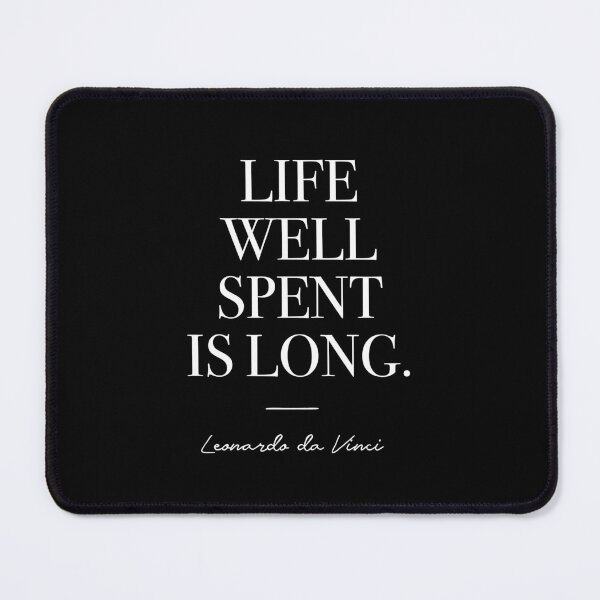 Item preview, Life well spent is long (white) designed and sold by didijuca.