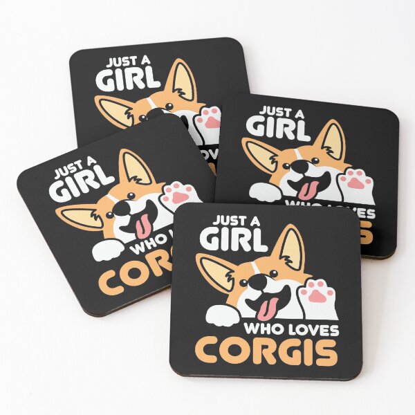 Item preview, Just A Girl Who Loves Corgis designed and sold by Peter Stawicki.