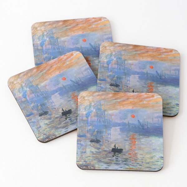 Item preview, Claude Monet's Impression, Sunrise (1872) famous painting. designed and sold by Vividy.