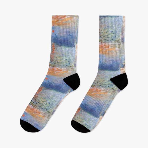 Item preview, Claude Monet's Impression, Sunrise (1872) famous painting. designed and sold by Vividy.