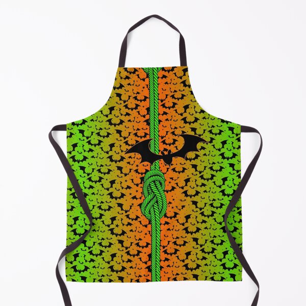 Item preview, Climbing rope with climbing knot and bats - Halloween designed and sold by MadandMean.