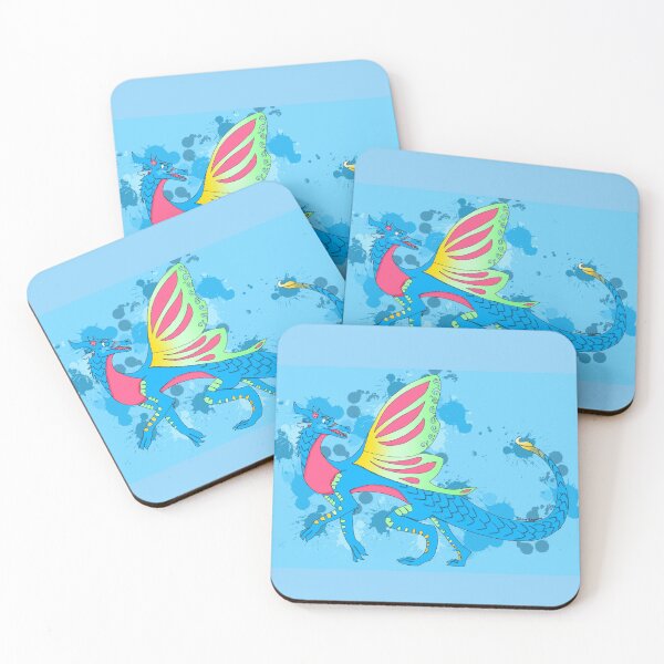Item preview, Pretty multicolored dragon designed and sold by CeceRaven08.