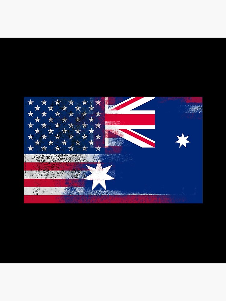 Australian American Half America Tote Bag by ozziwar | Redbubble