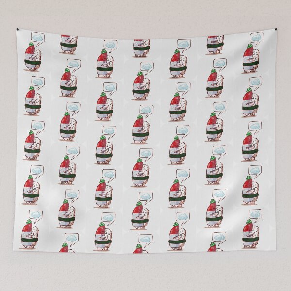 Item preview, Clamshell - Surf Clam Negeri Sushi Hugs Wasabi Japanese, Yummy designed and sold by Sweeettfriday.