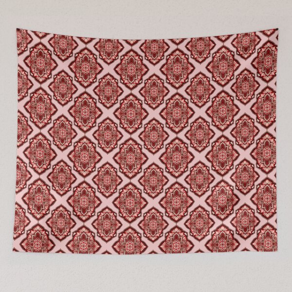 Item preview, Seamless Paisley Repeat Pattern - Red designed and sold by SemDesigns1.
