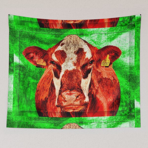 Item preview, Cow in Green designed and sold by Daniel Janda.