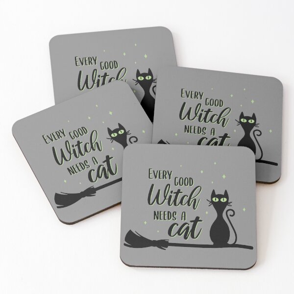 Item preview, Every Good Witch Needs a Cat designed and sold by MSwiftDesigns.