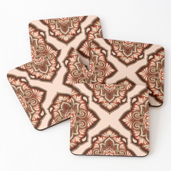 Item preview, Seamless Paisley Repeat Pattern - Orange designed and sold by SemDesigns1.