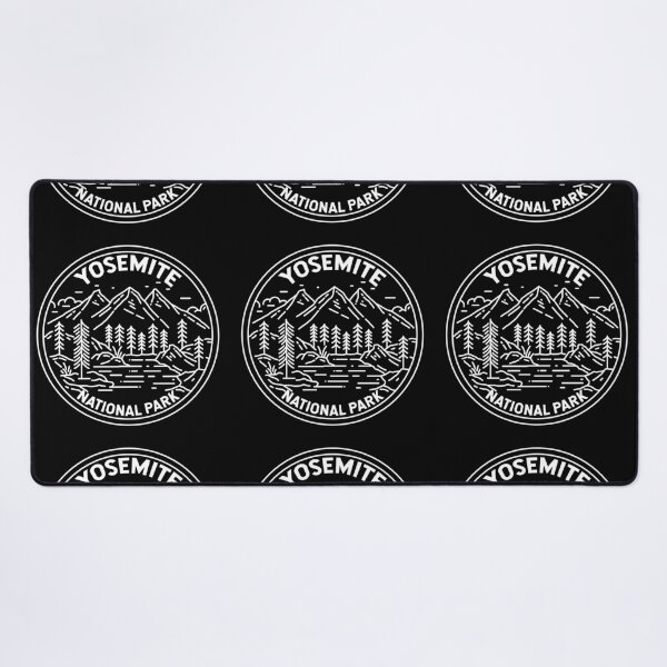 Item preview, Yosemite National Park California Monoline designed and sold by KrisSidDesigns.