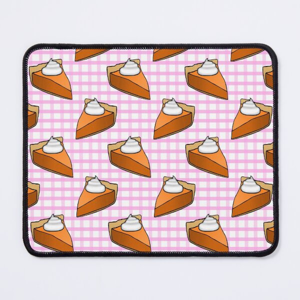 Item preview, Pumpkin Pie on Pink Gingham designed and sold by Julie Erin Designs.