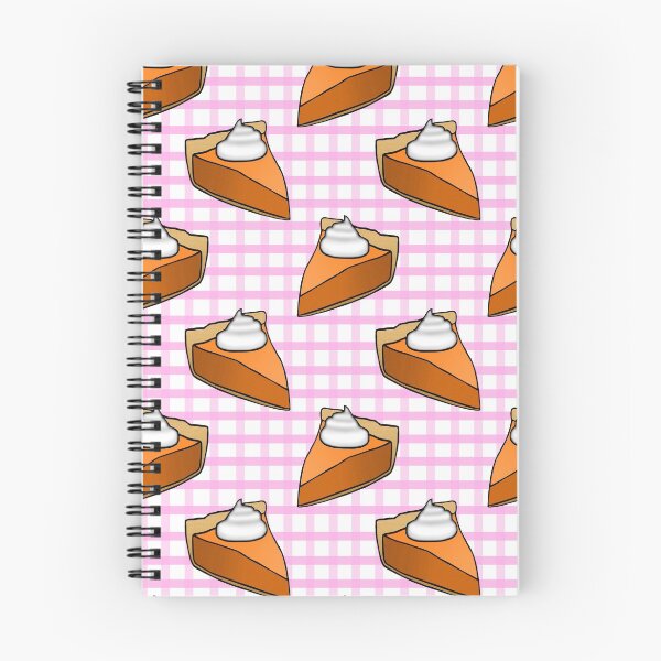 Item preview, Pumpkin Pie on Pink Gingham designed and sold by Julie Erin Designs.