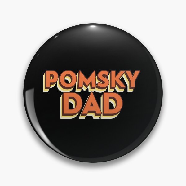Item preview, Retro Vintage 60s 70s Pomsky Dog Dad Gift designed and sold by Guarddogdrive.