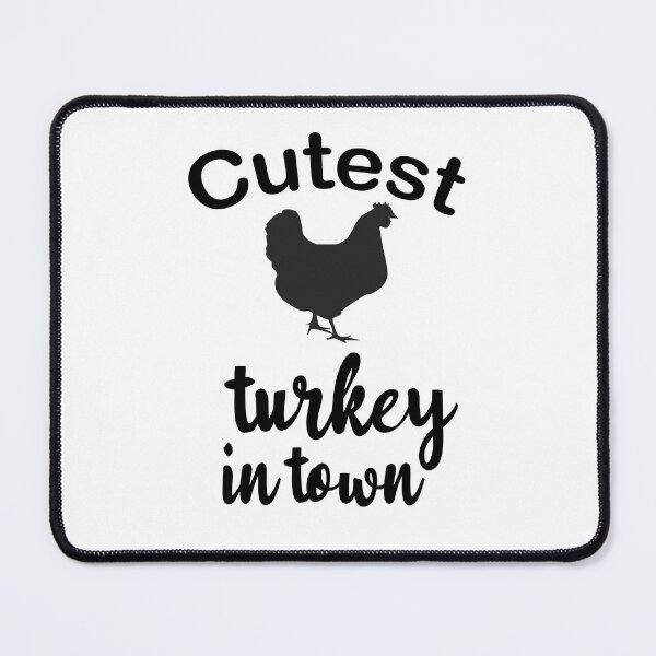 Item preview, Cutest Turkey in Town, Funny Thanksgiving, Thanksgiving, Cute Fall, Family Matching, Funny Turkey designed and sold by adjamine.