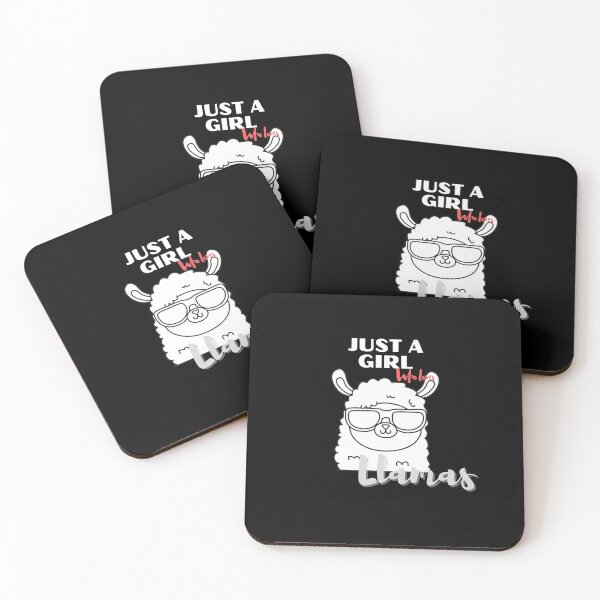 Item preview, Just a girl who loves Llamas-Funny  designed and sold by Cheeky Popp.