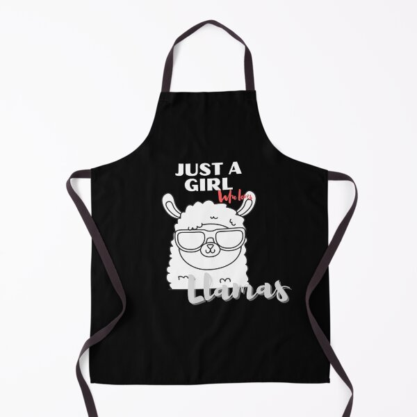 Item preview, Just a girl who loves Llamas-Funny  designed and sold by Cheeky Popp.