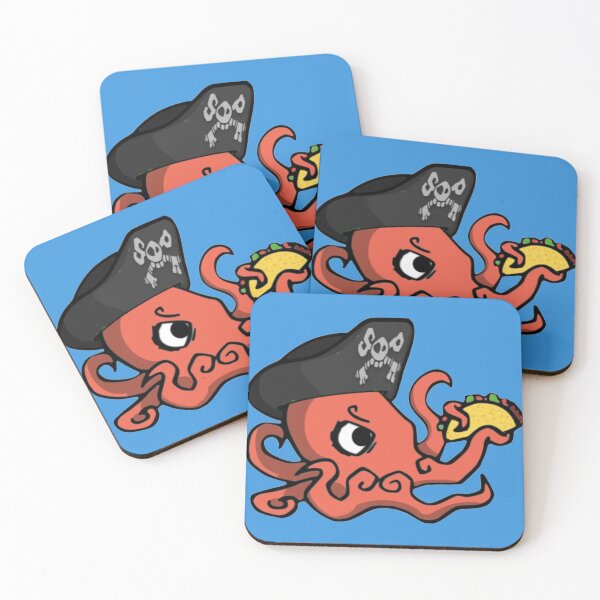 Item preview, TAKO-TACO the PIRATE OCTOPUS designed and sold by SweetPeasBoatTs.