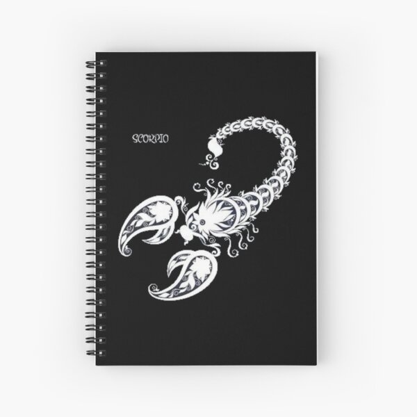 Scorpion Spiral Notebooks Redbubble