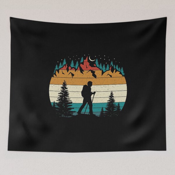 Item preview, Adventure Is Calling And I Must Go Retro Vintage Sunset Design designed and sold by Prince - Bestseller ★★★★★.