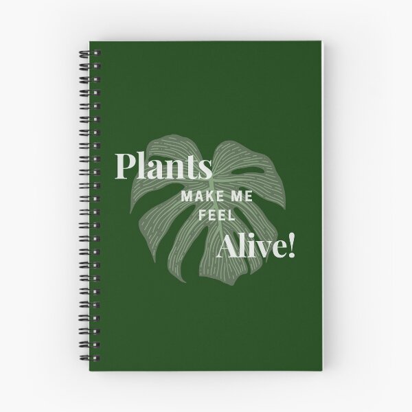 Item preview, Plants Make Me Alive designed and sold by Pearl-Island.