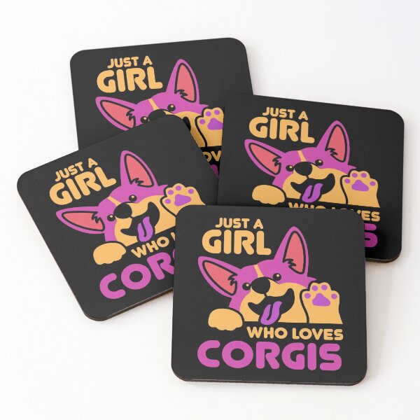 Item preview, Just A Girl Who Loves Corgis - Retro Design designed and sold by Peter Stawicki.