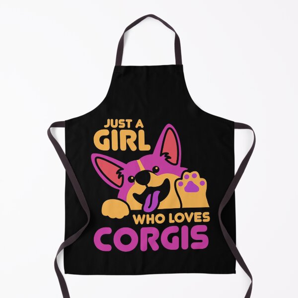 Item preview, Just A Girl Who Loves Corgis - Retro Design designed and sold by Peter Stawicki.