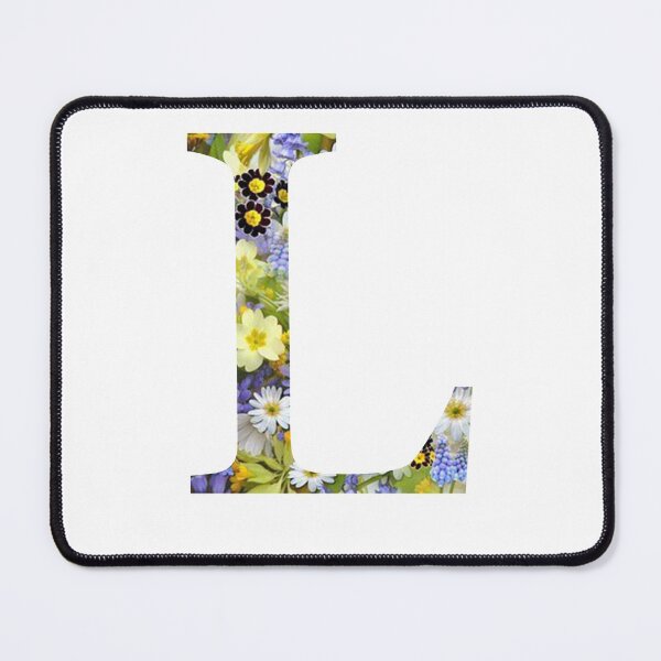 Item preview, lettre L Flowers designed and sold by ahmedbakkali.