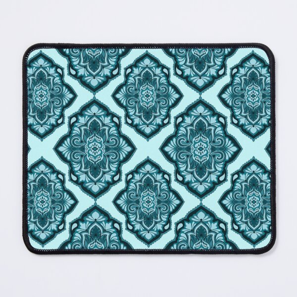 Item preview, Seamless Paisley Repeat Pattern - Turquoise designed and sold by SemDesigns1.