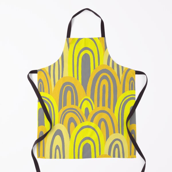 Artikelvorschau, Boho Mid Century Arches | Gelbe Regenbogen entworfen und verkauft von CarolFreire.